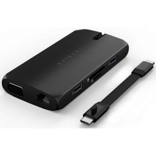 Адаптер Satechi Type-C On-the-Go Multiport Adapter (ST-UCMBAK) Black