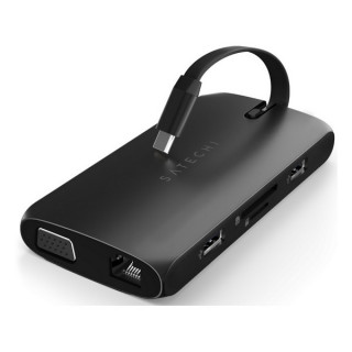 Адаптер Satechi Type-C On-the-Go Multiport Adapter (ST-UCMBAK) Black