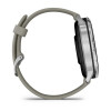 Garmin Venu 4 45 мм Silver with Silver Gray Silicone Band (010-03014-01)