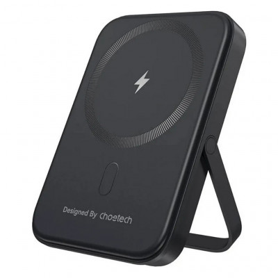 Внешний аккумулятор Choetech B743 Magnetic Powerbank 10000mAh 20W PD (B743-BK) Black