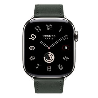 Apple Watch Series 11 Hermes 42 mm Single Tour Vert Mangrove