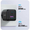 Сетевое зарядное устройство Ugreen X516 30W USB-C + USB-A GaN (65017) розовый