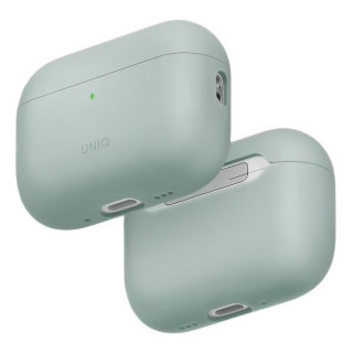 Чехол Uniq Lino Liquid Silicone для Airpods Pro 3 Iceplant Green (AIRPODSPRO3-LINOICEGRN)