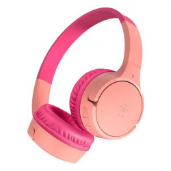 Беспроводные детские наушники Belkin SoundForm Mini Wireless On-Ear Headphones for Kids (AUD002btPKV3) Pink