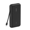 Внешний аккумулятор Belkin BoostСharge Power Bank 20000 mAh со встроенным кабелем USB-C (BPB024hqBK) Black