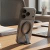 Держатель для смартфона Magssory Clip с MagSafe (ACM004) темно-серый