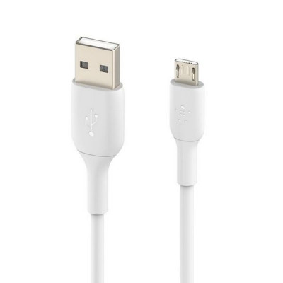 Кабель Belkin BoostCharge USB-A - Micro-USB 1 м (CAB005bt1MWH) White