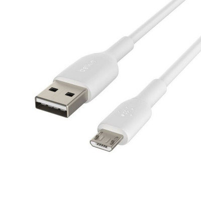 Кабель Belkin BoostCharge USB-A - Micro-USB 1 м (CAB005bt1MWH) White