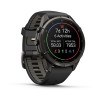 Garmin Fenix 9 Pro 43 мм inReach Carbon Gray DLC Titanium with Black/Pebble Gray Silicone Band (010-04335-10)