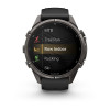 Garmin Fenix 9 Pro 43 мм inReach Carbon Gray DLC Titanium with Black/Pebble Gray Silicone Band (010-04335-10)