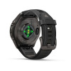 Garmin Fenix 9 Pro 43 мм inReach Carbon Gray DLC Titanium with Black/Pebble Gray Silicone Band (010-04335-10)