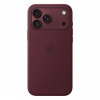 Чехол Apple Silicone Case MagSafe для iPhone 18 Pro Max (MK914) Burgundy