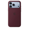 Чехол Apple Silicone Case MagSafe для iPhone 18 Pro Max (MK914) Burgundy
