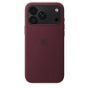 Чехол Apple Silicone Case MagSafe для iPhone 18 Pro Max (MK914) Burgundy