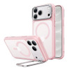 Чехол ESR Classic Hybrid Kickstand Magnetic для iPhone 18 Pro Max / 17 Pro Max (Frosted Bubblegum Pink)
