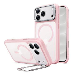 Чехол ESR Classic Hybrid Kickstand Magnetic для iPhone 18 Pro Max / 17 Pro Max (Frosted Bubblegum Pink)