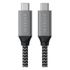 Кабель Satechi USB Type-C - USB Type-C 0.25 м (ST-U4C25M) Space Gray