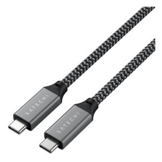 Кабель Satechi USB Type-C - USB Type-C 0.25 м (ST-U4C25M) Space Gray