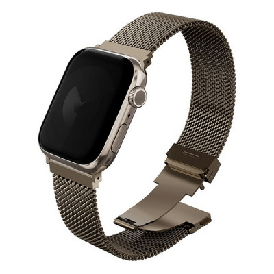 Ремешок Uniq Dante PRO Strap Mesh Steel для Apple Watch 42/41/40 mm Ember Gold (42MM-DANPEGLD)