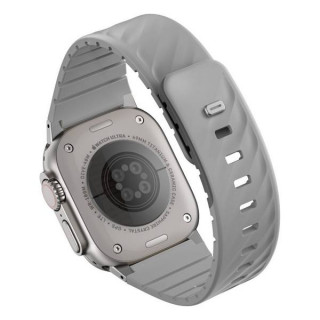 Ремешок Uniq Fluo для Apple Watch 40-49 мм (49-40MM-FLUOMGRY) Mist Grey