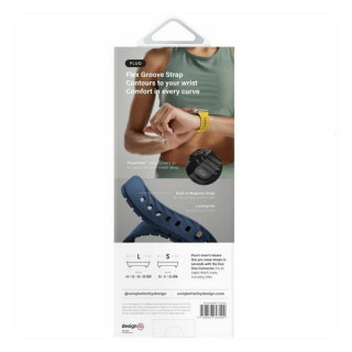 Ремешок Uniq Fluo для Apple Watch 40-49 мм (49-40MM-FLUOMGRY) Mist Grey