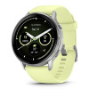 Garmin Venu 4 45 мм Silver with Citron Silicone band (010-03014-02)