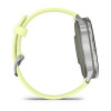 Garmin Venu 4 45 мм Silver with Citron Silicone band (010-03014-02)