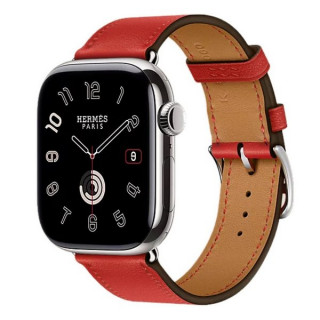 Apple Watch Series 11 Hermes 42 mm Single Tour Rouge Radieux
