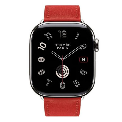 Apple Watch Series 11 Hermes 42 mm Single Tour Rouge Radieux