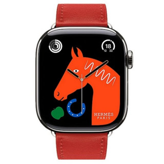 Apple Watch Series 11 Hermes 42 mm Single Tour Rouge Radieux