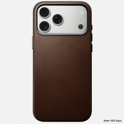 Чехол Nomad Traditional Leather Case для iPhone 17 Pro Max (NM011901858) Brown