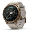 Garmin Fenix 9 Pro 43 мм inReach Autumn Gold Titanium with Bone Leather Band (010-04335-40)