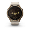 Garmin Fenix 9 Pro 43 мм inReach Autumn Gold Titanium with Bone Leather Band (010-04335-40)