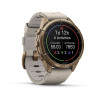 Garmin Fenix 9 Pro 43 мм inReach Autumn Gold Titanium with Bone Leather Band (010-04335-40)