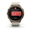 Garmin Fenix 9 Pro 43 мм inReach Autumn Gold Titanium with Bone Leather Band (010-04335-40)