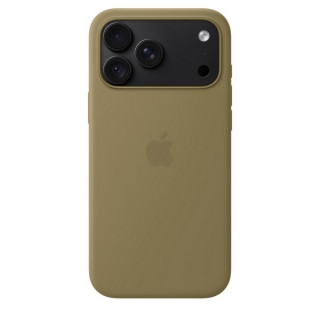 Чехол Apple Silicone Case MagSafe для iPhone 18 Pro Max (MK924) Olive