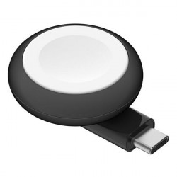 Беспроводное зарядное устройство Belkin BoostCharge Portable USB-C Apple Watch Charger (WIZ022glBK-B1) Black