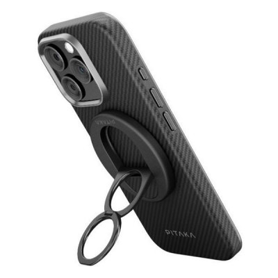 Магнитное кольцо-держатель Pitaka MagEZ Grip3 (MGB2402) Black/Grey Twill