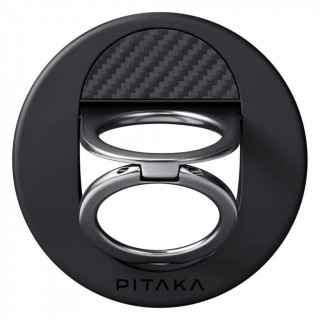 Магнитное кольцо-держатель Pitaka MagEZ Grip3 (MGB2402) Black/Grey Twill