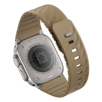 Ремешок Uniq Fluo для Apple Watch 40-49 мм (49-40MM-FLUOSSAN) Soft Sand