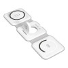 Беспроводное зарядное устройство Choetech 3 в 1 15 Вт (T588-F-CCWH) White