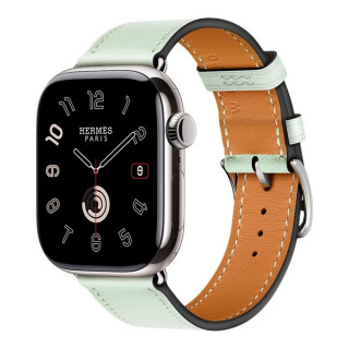 Apple Watch Series 11 Hermes 42 mm Single Tour Vert Peppermint