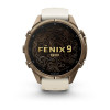 Garmin Fenix 9 Pro 43 мм inReach Autumn Gold Titanium with Cream/French Gray Silicone Band (010-04335-20)