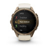 Garmin Fenix 9 Pro 43 мм inReach Autumn Gold Titanium with Cream/French Gray Silicone Band (010-04335-20)