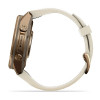Garmin Fenix 9 Pro 43 мм inReach Autumn Gold Titanium with Cream/French Gray Silicone Band (010-04335-20)