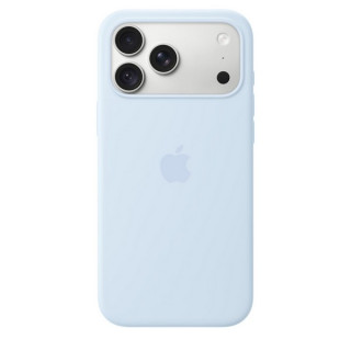 Чехол Apple Silicone Case MagSafe для iPhone 18 Pro Max (MK934) Crisp Blue