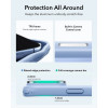 Чехол ESR Classic Hybrid Kickstand Magnetic для iPhone 18 Pro Max / 17 Pro Max (Frosted Misty Blue)