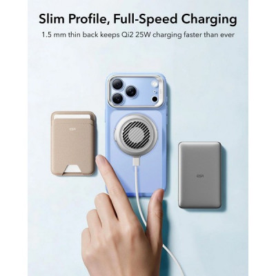 Чехол ESR Classic Hybrid Kickstand Magnetic для iPhone 18 Pro Max / 17 Pro Max (Frosted Misty Blue)