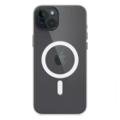 Прозрачный чехол Apple iPhone Clear Case with MagSafe для iPhone 15 Plus Clear (MT213)