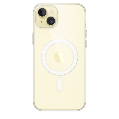 Прозрачный чехол Apple iPhone Clear Case with MagSafe для iPhone 15 Plus Clear (MT213)